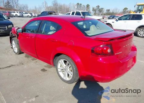 2014 Dodge Avenger Sxt from USA, damaged, VIN 1C3CDZCG6EN165595